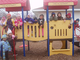 Outside/gym time is for active play. Head Start, Headstart, Preschool Education, Headstart Program, Outside/gym time is for active play