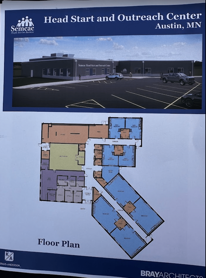 Map of facility front Map of facility front - Semcac