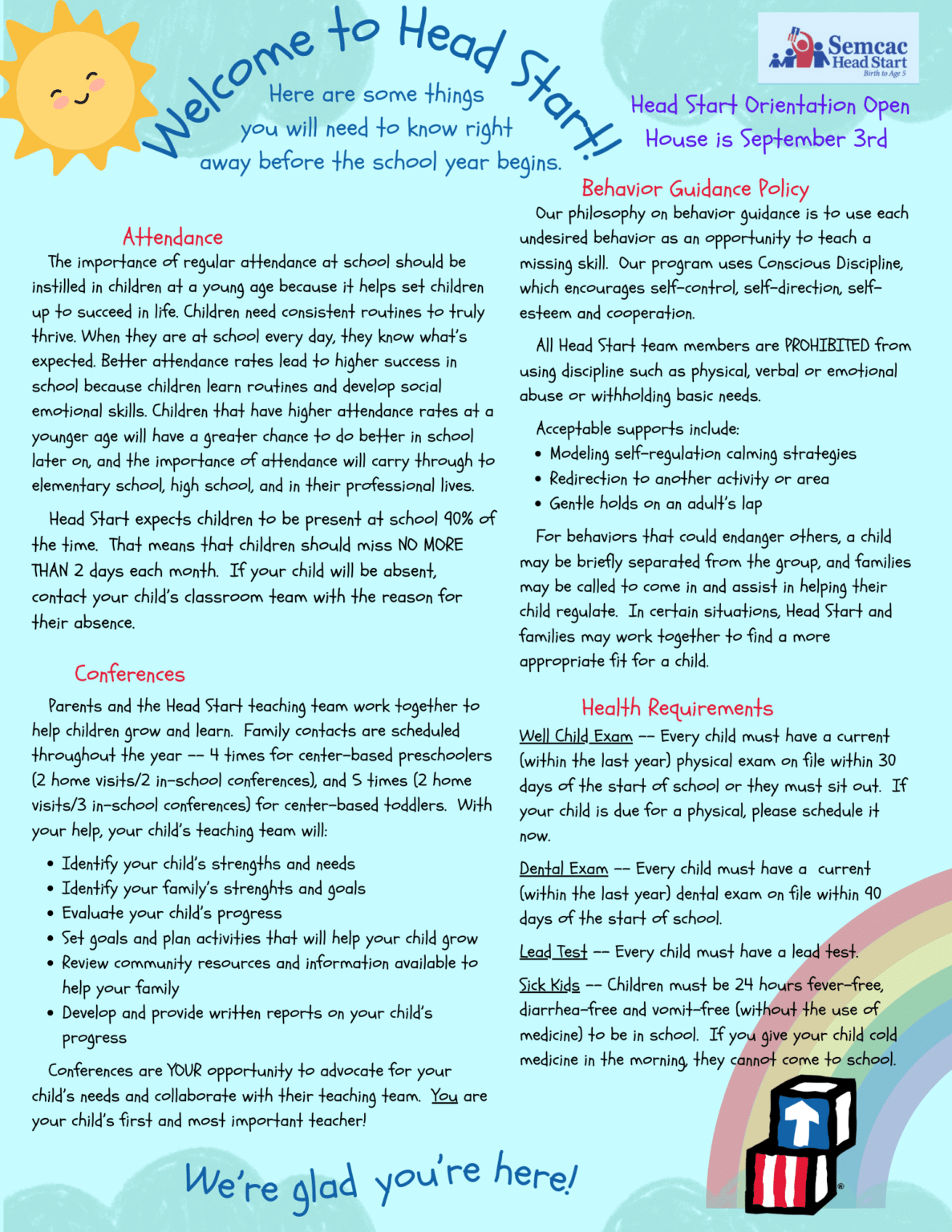 Parent Portal at Semcac